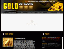 Tablet Screenshot of goldbarsxxx.com